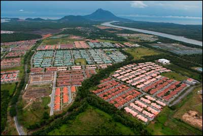 "The new township boasts a myriad of vibrant features such as improved road connectivity between central and South Kuching" Borneo Post 