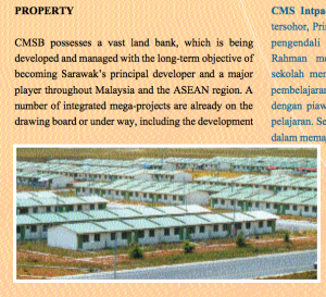CMS's 'modular housing' was supposed to provide a low cost solution to the pledge to build homes for the poor in Bandar Samariang.