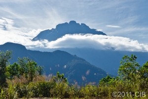 Kinabalu - tallest mountain in Borneo and SE Asia