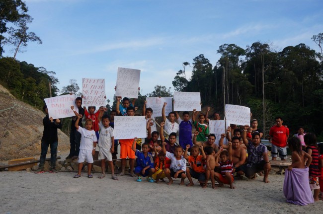 Penan at Murum had manned their blockade for 77 days.