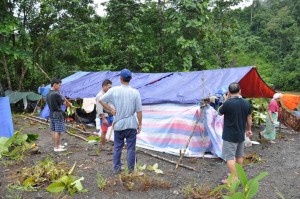 Baram blockade - dogged determination has lead locals to live 100 days like this