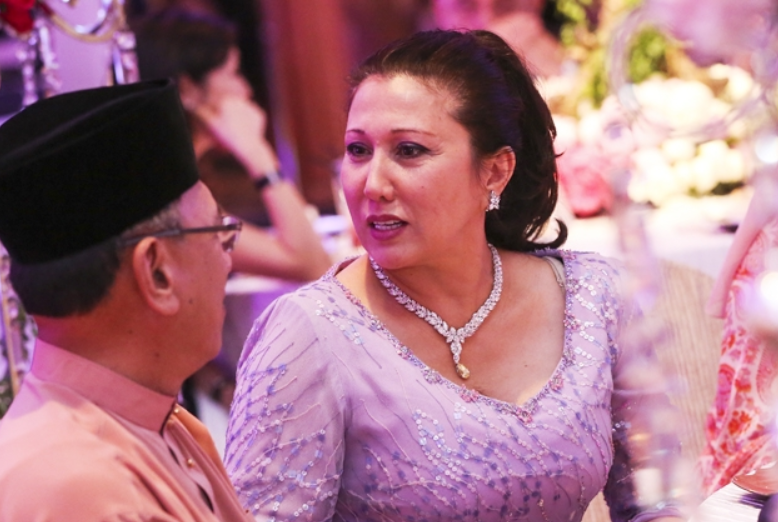 Draped in diamonds, Taib's daughter Jamilah lives a fabulously wealthy lifestyle.
