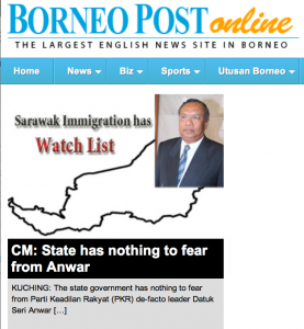 The new look Borneo Post lead story online!