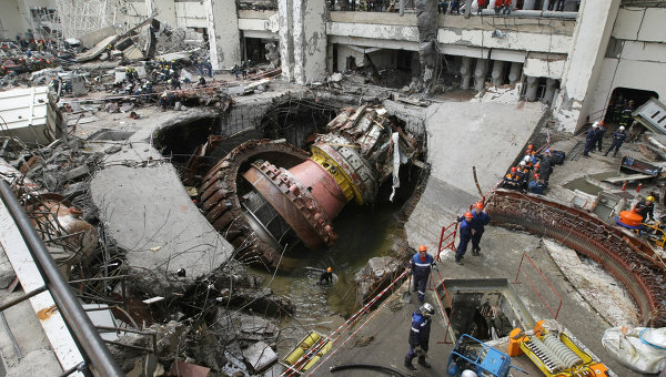 Apa yang telah berlaku pada loji tenaga elektrik hidro ke-6 terbesar dunia di Rusia dalam tahun 2009 – 75 orang pekerja terbunuh