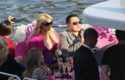 We previously featured here a picture of Jho Low carrying home a drunk Paris Hilton at a lavish champagne party.
