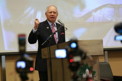 Defiant in Sabah - Najib had earlier pressed the scandal torn Chief Minister of the state to resign himself.  Was there a deal to change his mind?