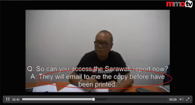 Jobless Lester had claimed he was a highly paid insider at Sarawak Report who got advance copies of stories..