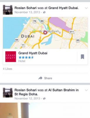 Posting updates from Dubai in November 2013