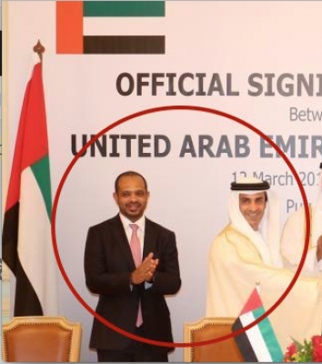 Sacked - al-Husseiny (left) and Al Qubassi (right) were the two key players from Aabar in the deals with 1MDB