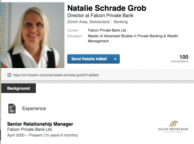 Natalie's name features on the incorporation documents according to corporate investigators