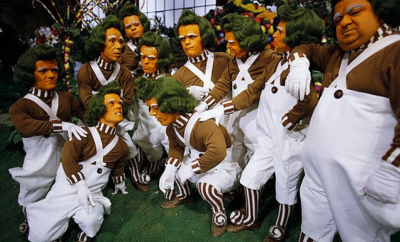 Dwarf Oompa Loompas - for entertainment value