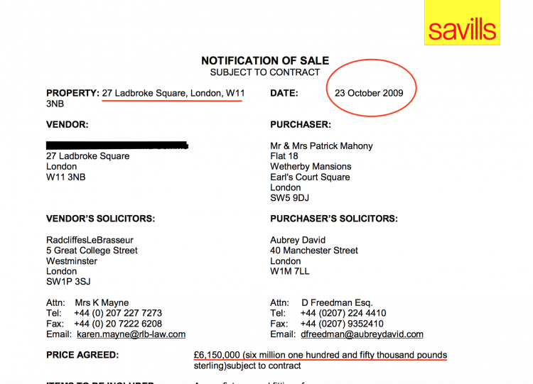 29th September 1MDB pays US$700 million into Jho Low's Good Star account - 23rd October Patrick is putting down on a house... what went on inbetween?