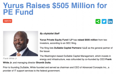 Boom, boom, boom - instant half billion dollar fund commitment for rookie firm!