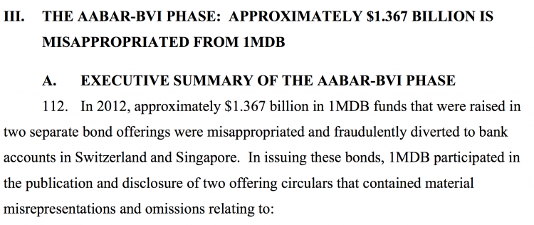 More vindication - the Aabar/ IPIC scandal was also just as Sarawak Report had outlined.