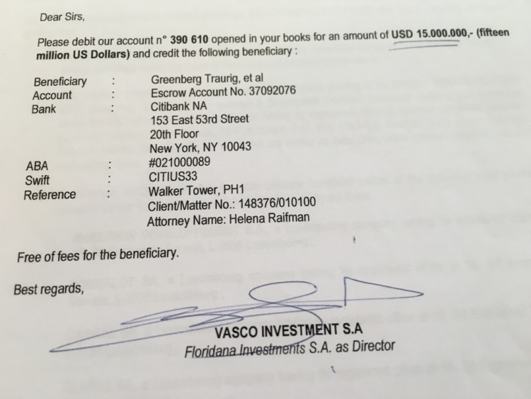 Hakkasan Board Member and legal counsel Jim Sullivan managed the purchase of the Walker Tower Flat for KAQ