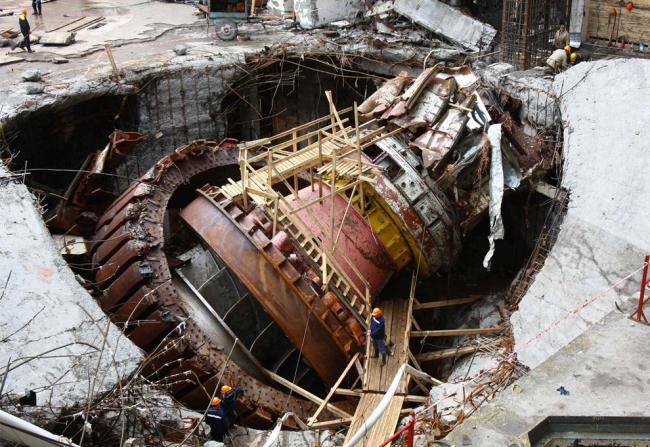 Dangerous precedents - 75 workers died when this flawed turbine failed in Russia in 2009