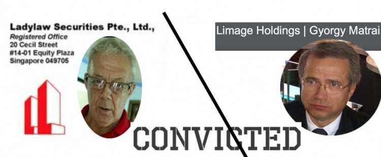 Dr George Miller of Ladylaw and Dr Gyorgy Matrai of Limage - convicted fraudsters