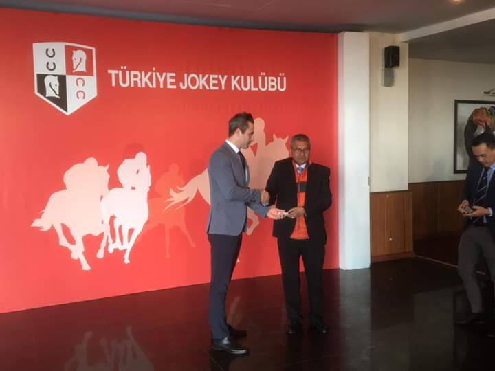 Awarded at the Jockey Club in Istanbul
