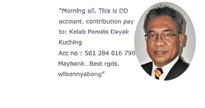 A WhatsApp message sent 6th March 2018 by PRS Assemblyman Wilson Nyabong Anak Ijang (a director and shareholder of the company that owns Dayak Daily).