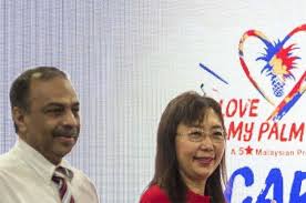 Never apart during official duties Minister for Primary Industries Teresa Kok and Dr Sundram Head of MOPC
