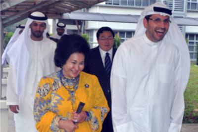 Key players behind the scenes FLOM Rosmah Mansor, Khaldoon al Mubarak (advisor to Crown Prince Mohammed) and Najib's advisor on 1MDB Jho Low