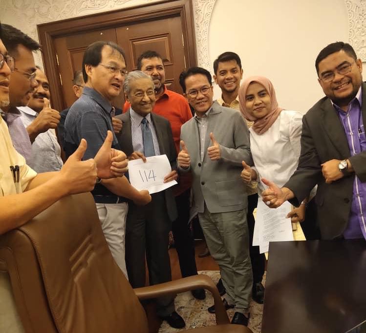 Wavering - Baru Bian returned to support Mahathir as PM (completing a majority list of MPs) after initially defecting with Azmin Ali. However, he has resisted a return to PKR and has been recovering from emergency heart treatment he received soon after