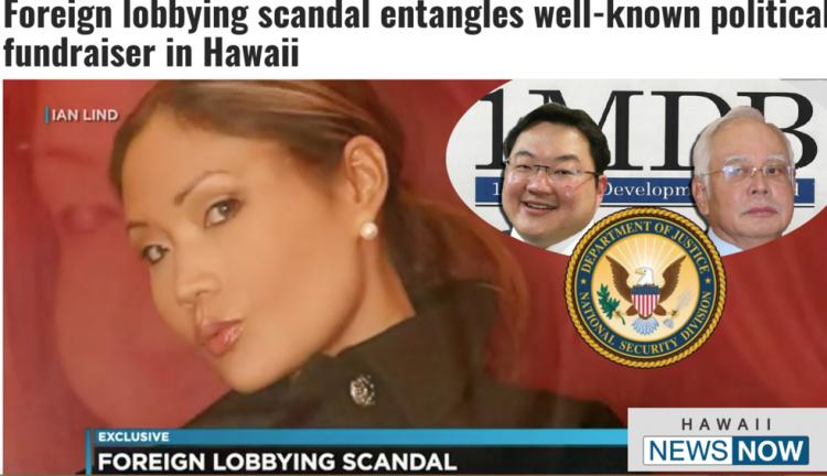 Hawaiian Lobbyist Nickie Lum Davies Pleads Guilty Over Back-Channel Campaign for Najib and Jho Low