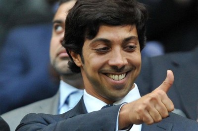 Thumbs up for the game - Sheikh Mansour has poured millions into Man City, but did they come thanks to 1MDB?